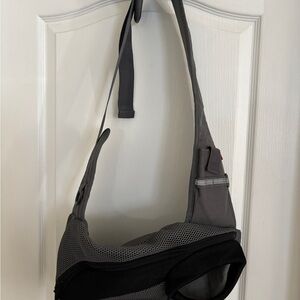 Gray Mesh Small Pet ( dog/cat) Shoulder Bag Cross Body